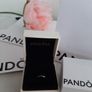 New pandora genuine rose gold green ring Image 4