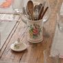 Porcelain antique kitchen vase utensil holder Image 3