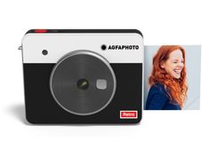 Agfa Realipix Instant Camera 3x3 - Bluetooth connection- Photo filters, cropping, printing of ID photos - Apple and Android compatible