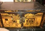 Antique hand painted Chinese chest