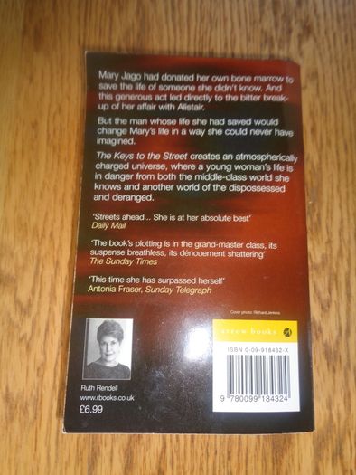 The Keys to the Street by Ruth Rendall for Sale