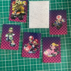 Super Mario Nintendo Bowser Oil Trading Cards