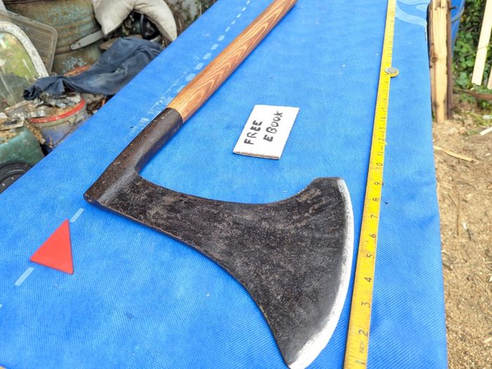 Antique Squaring Axe