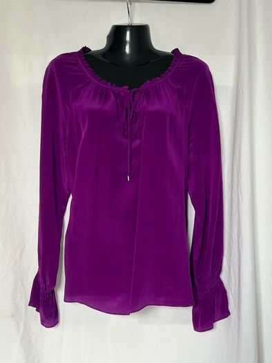 Hallhuber silk blouse, size 38