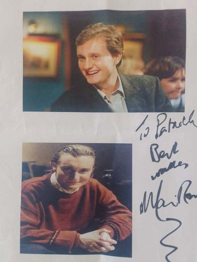 Signed photo of Mario Rosenstock