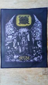 Naplam Death Scum Back patch Grindcore Crust Punk Metal