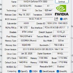 ASUS RTX 3080 10GB - Cool, Quiet, Benchmarked
