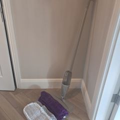New Salter Warm Harmony Spray Mop & Refill