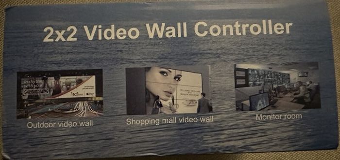 2x2 Video Wall Controller