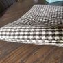 Gingham seat pads/chair cushions x4 Image 2