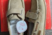 Boys moccasin leather