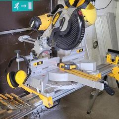 DEWALT Mitre Saw + Stand + Blade Sharpener