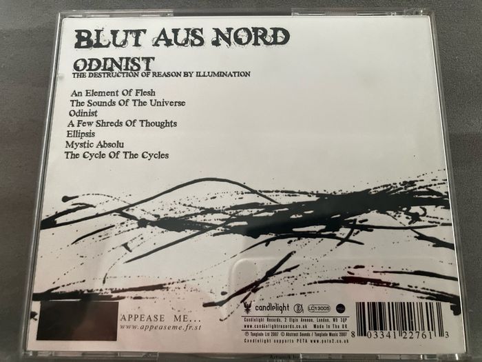 Blut Aus Nord  - Odinist    CD