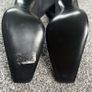 Reformation Rose Neoprene Knee Boots Sz 9UK 11US 42 Black Classic Heels Party Image 9
