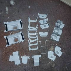 pvc facia and soft down pipe gutter fittings