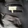 REISS Double Breasted Wool Blend Overcoat in Navy Image 7