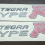 Honda Integra Type R DC5 Decals Image 2