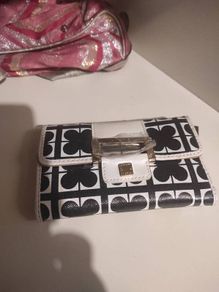 Brand new Liz Claiborne wallet black and white