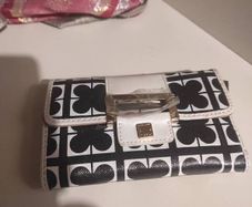 Brand new Liz Claiborne wallet black and white