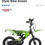 Boys green bike Image 6