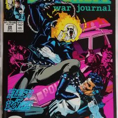 Punisher War Journal #29 Ghost Rider Appearance (1991)