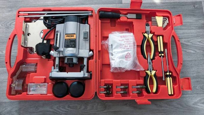 New Plunge Router Set Wood ROK PowerTools WRK900