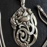 silver necklace Image 3