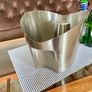 Peroni Italy Brushed Steel Ice Bucket Image 6