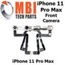 iPhone 11 Pro Max Replacement Front Camera Assembly Selfie Camera Flex Image 2