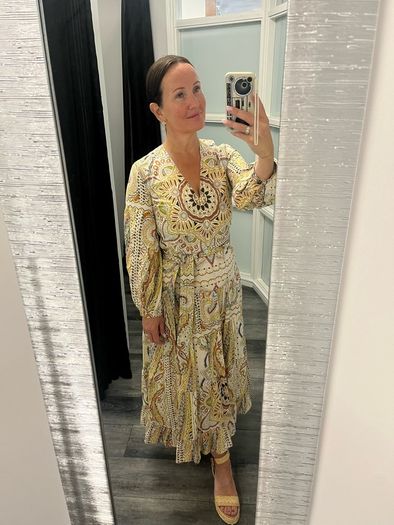 zara midi dress