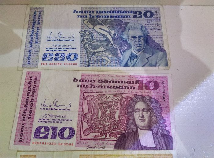 Ireland  B Series Banknote Set