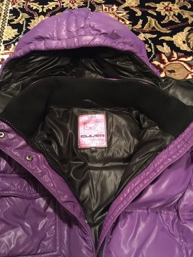 Beautiful Cliver Down Jacket with detachable hood, size-14
