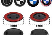 1PCS 74mm 82mm Car Front  Badge Grille Decorative Front Cover Badge Accessories for BMW E30 E38 E39 E46 E60 E61 E90 X1 X3 X4 X5 X6 E70
