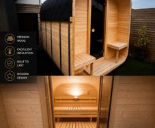 Luxury Sauna  Harvia  Heater Demo Sauna Available Now No Waiting