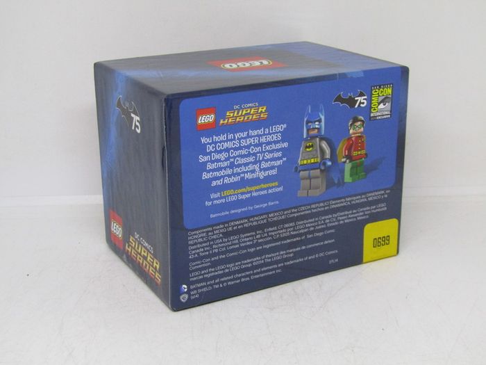 Lego Sdcc Comic Con 2014 Batman Classic Tv Series Batmobile New Sealed Box Very Rare Limited Edition Number 699 Of 1000