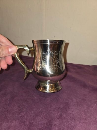 Vintage Silver Plated Tankard