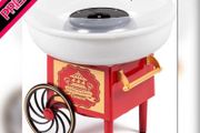 Cotton Candy Machine for at Home - Candy Floss Machine - Candy Floss Maker for Sugar or Sweets | Cotton Candy Maker for Children's &amp; Kids Birthday Party red White (FREE POSTAGE)