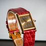 Cartier Tank Louis Trinity Gold Dial 18k Gold Image 4