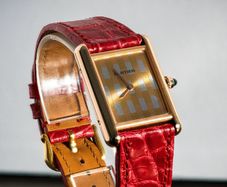 Cartier Tank Louis Tri Colour 18k Gold