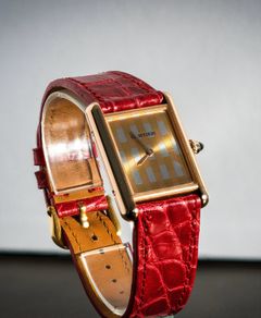 Cartier Tank Louis Tri Colour 18k Gold