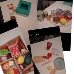 Wooden.play food and bits unwanted xmas gifts
