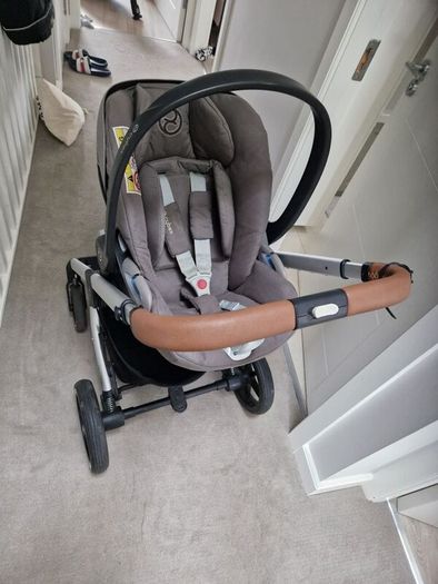 cybex Balios S buggy + baby safe + console and adapter