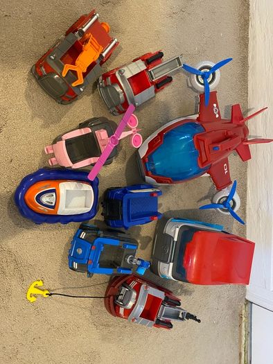 Paw Patrol vehicles