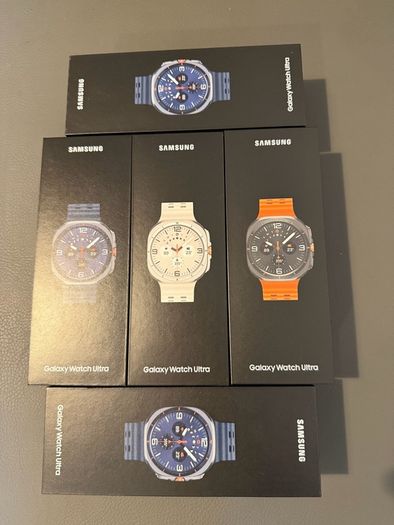 Samsung Watch Ultra 47mm LTE 2025 Brand New Sealed (IRISH/EU) All colours 1 year Samsung Warranty RECEIPT