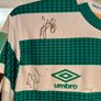 Match worn jersey of Richy Towel , in his final season with shamrock Rovers, Four in a row league champions league Image 4