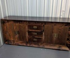 Solid Sheesham wood sideboard (EZ Living)