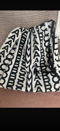 Marc Jacobs Cream Lambskin Leather Bag - The Christina Tote -