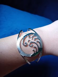 Newbridge Silverware Wave Cuff Bracelet