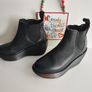 Dr Doc Martens platform black Aerial wedges chunky sole boots UK4 US6 EU37 Image 5