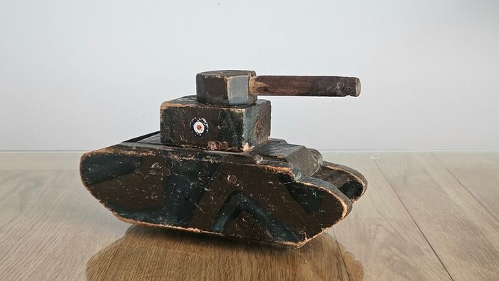 Vintage Wooden Tank